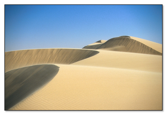 Sand dunes near Swakopmund